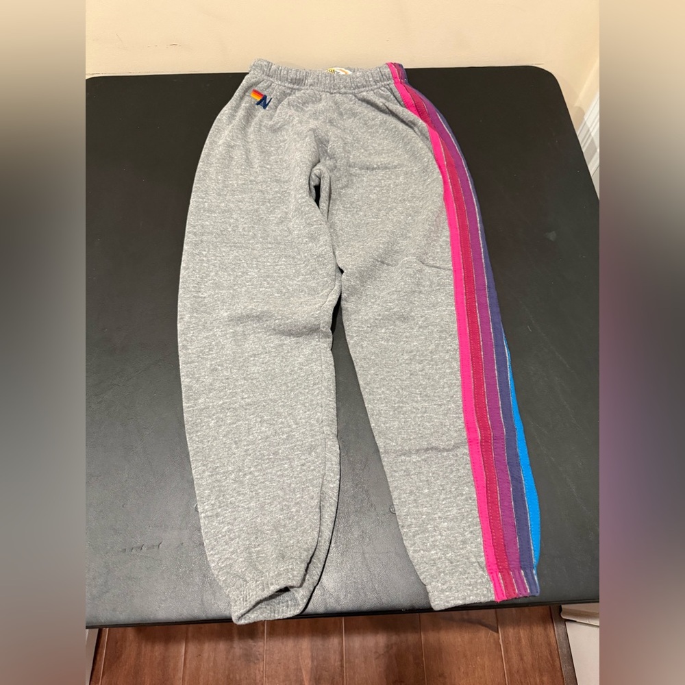 Aviator Nation WOMEN'S 5 STRIPE SWEATPANTS Xs